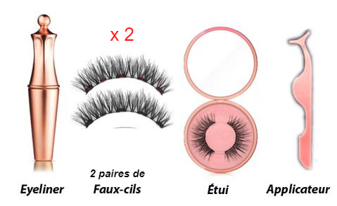 Kit Eyeliner & Cils Magnétiques
