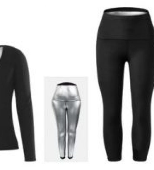 SudationPlus™ - Vêtements de Sudation Minceur-Combinaison de Sauna (Legging + Haut + Short)